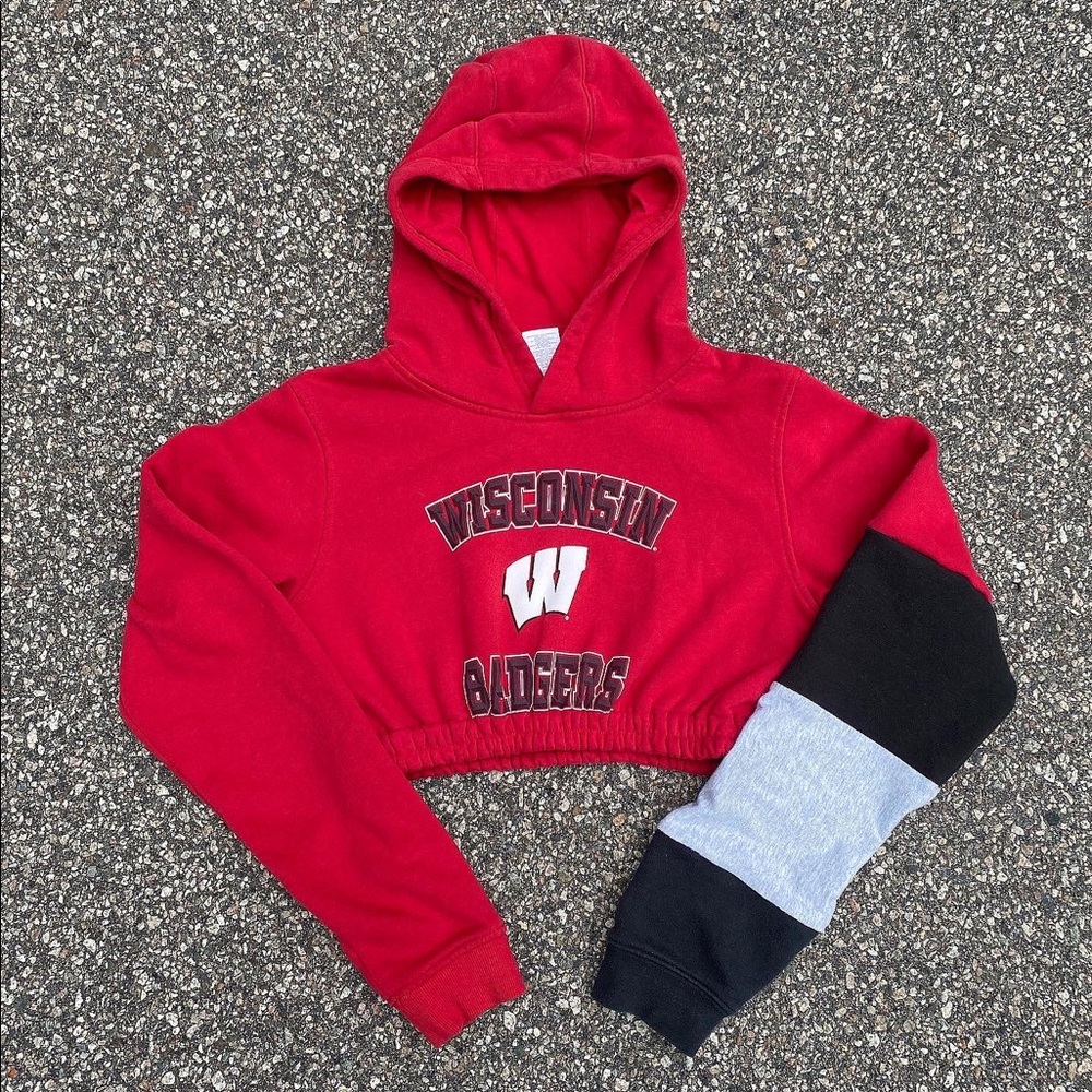 Wisconsin Cropped Sweatshirt